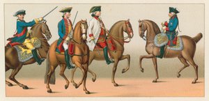 Duitsland XVIIIe eeuw kostuum