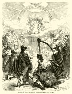 Glorie van de heiligen van het Oude Testament (gravure)