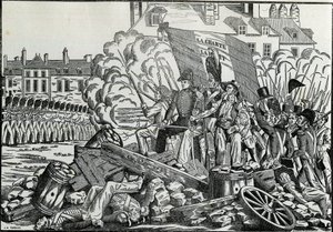 Glorieuze en gedenkwaardige gevechten van juli 1830 in het stadhuisdistrict van Parijs - Revolutie van 1830 - De gevechten in de dagen van juli 1830 in Parijs