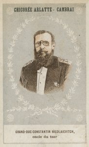 Grootvorst Constantin Nicolaievitch, oom van de tsaar door French School