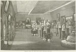 Grote Hal van de Schone Kunsten door French School