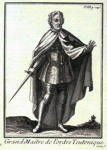 Grootmeester van de Teutoonse Orde, een illustratie uit 