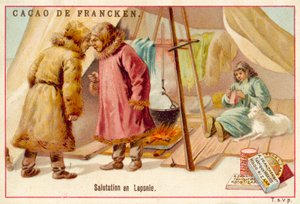 Groet in Lapland door French School