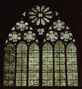 Grisaille stijl raam
