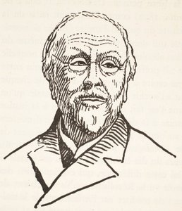 H. Taine, illustratie uit Histoire de la Nation Francaise, Sciences, Volumes I & II, door Gabriel Hanotaux, 1924