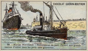 Haven sleepboot door French School