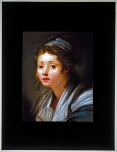 Hoofd van een Meisje, ongedateerd door French School
