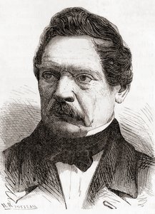 Henri-Gustave Delvigne, uit Les Merveilles de la Science, gepubliceerd ca. 1870 door French School