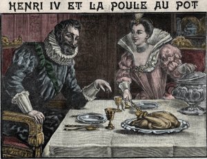 Henri IV en de kip in de pot: Gabrielle d
