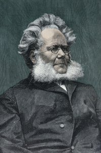 Henrik Ibsen (1828-1906) 1901 door French School