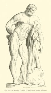 Hercules Farnese door French School