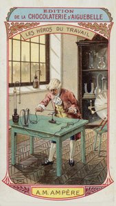 Helden van de arbeid - André-Marie Ampère, Franse natuurkundige en wiskundige (1775-1836)
