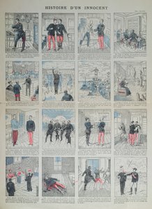 Histoire dun Innocent, geïllustreerde geschiedenis van de Dreyfus-affaire door French School