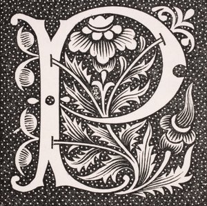 Geïllustreerde letter 