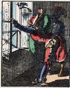 Geschiedenis van Dr. Pulcinella (Polichinelle). Houtsnede van Imaging Pellerin - Epinal, eind 19e eeuw door French School
