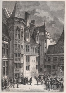 Huis van Jacques Coeur door French School