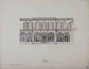 Hôtel de Maurepas, 7 Rue de la Chaise, Parijs, ca. 1900-20 door French School