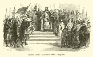 Hugh Capet gekozen tot koning