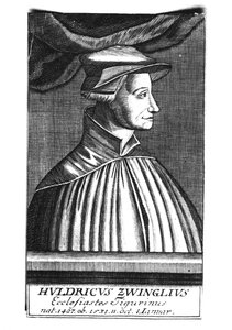 Huldrych Zwingli (1484-1531) door French School