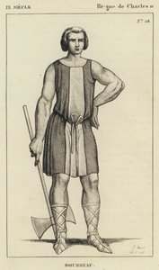 9e eeuw, Regeerperiode van Karel II, Beul (gravure)