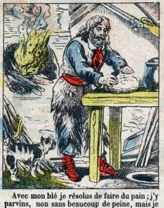 Illustratie voor het boek van Daniel Defoe 