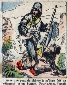 Illustratie voor het boek van Daniel Defoe 