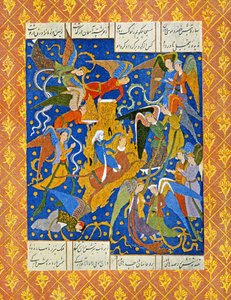 Illustratie voor De Arabische Nachten, 1895 door French School