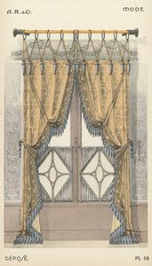 Illustratie uit interieurontwerpproductcatalogus van A R & Cie, Frankrijk door French School