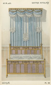 Illustratie uit interieurontwerpproductcatalogus van A R & Cie, Frankrijk door French School