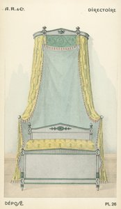 Illustratie uit interieurontwerpproductcatalogus van A R & Cie, Frankrijk door French School
