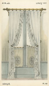 Illustratie uit interieurontwerpproductcatalogus van A R & Cie, Frankrijk door French School