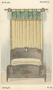 Illustratie uit interieurontwerpproductcatalogus van A R & Cie, Frankrijk door French School