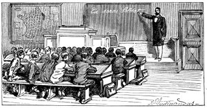 Illustratie van het boek van Emile Lavisse "Tu seras soldat", Armand Colin, 1899 door French School