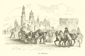In Moskou (gravure)