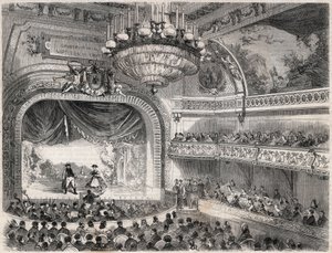 Inhuldiging van het theater van de stad Vichy op 2 juli door French School