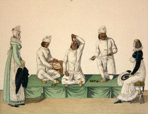 Indiase Goochelaars, plaat 88 uit le Bon Genre, c.1810