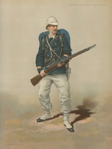 Mariniersinfanterie, tenue van de kolies door French School