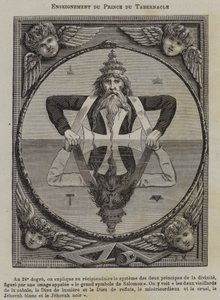 Instructie van de Prins van de Tabernakel (gravure)