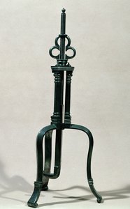 Instrument voor trepanatie, vergelijkbaar met een geïllustreerd door Ambroise Pare (ca. 1510-90) 16e-17e eeuw (metaal)