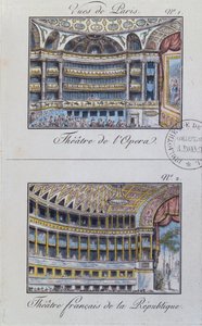 Interieur van het Théâtre de l
