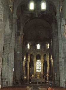 Interieur van de basiliek