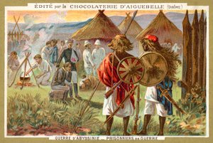 Italiaanse krijgsgevangenen, Eerste Italiaans-Ethiopische Oorlog door French School