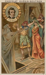 J Rossini, Semiramis door French School