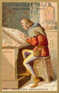 Jacquemin Gringonneur, Franse schilder (chromolitho) door French School