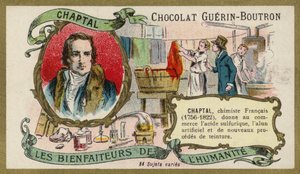 Jean-Antoine Chaptal, Franse chemicus door French School