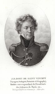 Jean-Baptiste Bory de Saint-Vincent door French School