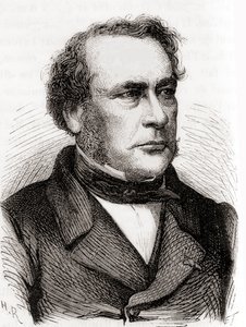 Jean-Baptiste Joseph Dieudonné Boussingault, uit Les Merveilles de la Science, gepubliceerd ca. 1870
