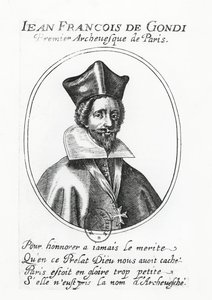 Jean-François de Gondi door French School