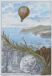 Jean-Pierre Blanchard en John Jeffries maken de eerste ballonvlucht over het Engelse Kanaal, 7 januari 1785