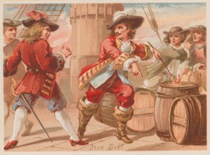 Jean Bart, Franse marinecommandant en kaper uit de late 17e eeuw door French School